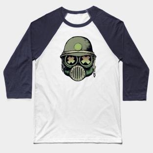 War Skull Baseball T-Shirt